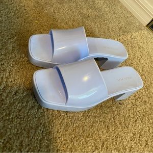 y2k chunky platform mules